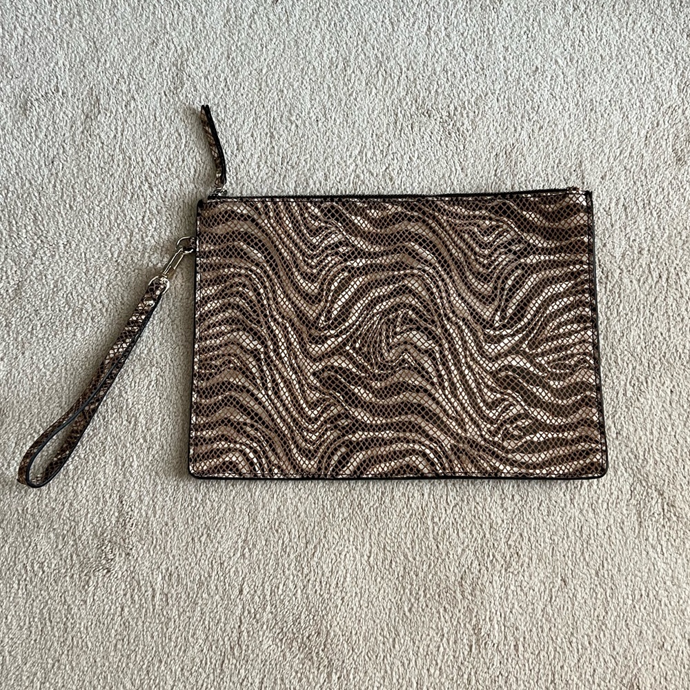 Banana Republic Snakeskin Clutch - Picture 2 of 5